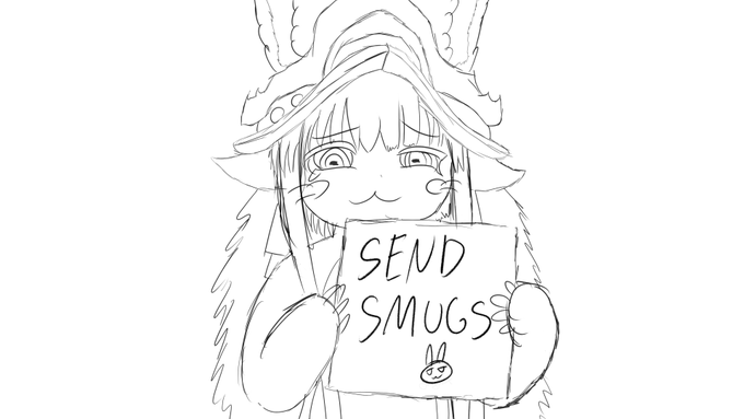I haven't drawn a single smug bun. What a disgrace. Working on it! 