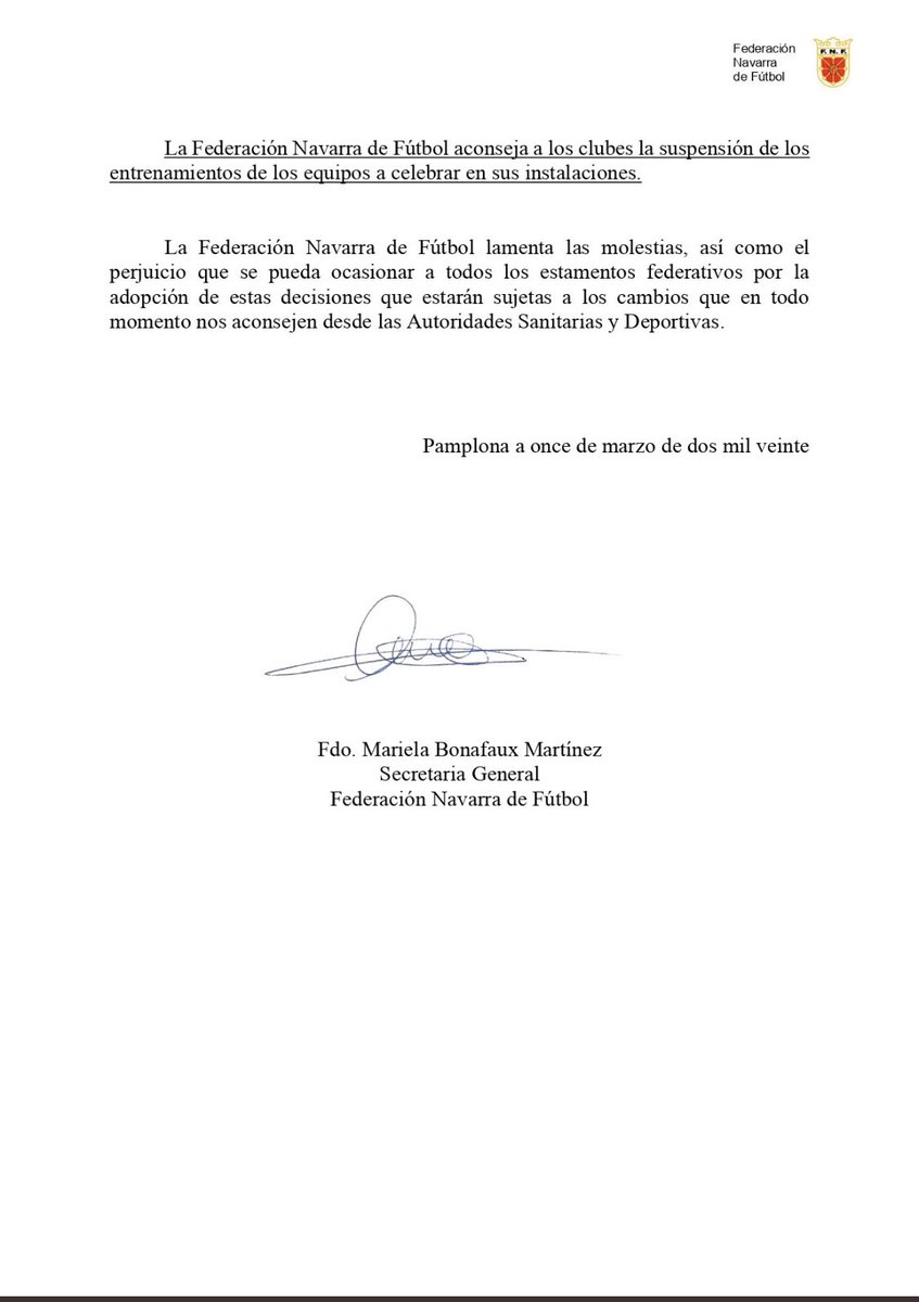 COMUNICADO OFICIAL FNF
<a href="/fedfutnavarra/">Federación Navarra de Fútbol</a> <a href="/rfef/">RFEF</a>
