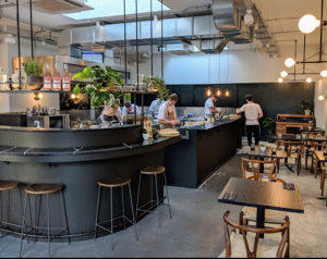 Hackney Post (@hackneypost) on Twitter photo First up!
<a href="/Cornerstone_h_w/">Cornerstonehackney</a>!
Named as London's "restaurant of the year" at the AA Hospitality Awards. 🍽️
With an open-plan kitchen and a marble bar, this seafood restaurant – opened by chef Tom Brown, sources its produce from UK fishermen and has a constantly changing menu. First up!
<a href="/Cornerstone_h_w/">Cornerstonehackney</a>!
Named as London's "restaurant of the year" at the AA Hospitality Awards. 🍽️
With an open-plan kitchen and a marble bar, this seafood restaurant – opened by chef Tom Brown, sources its produce from UK fishermen and has a constantly changing menu.