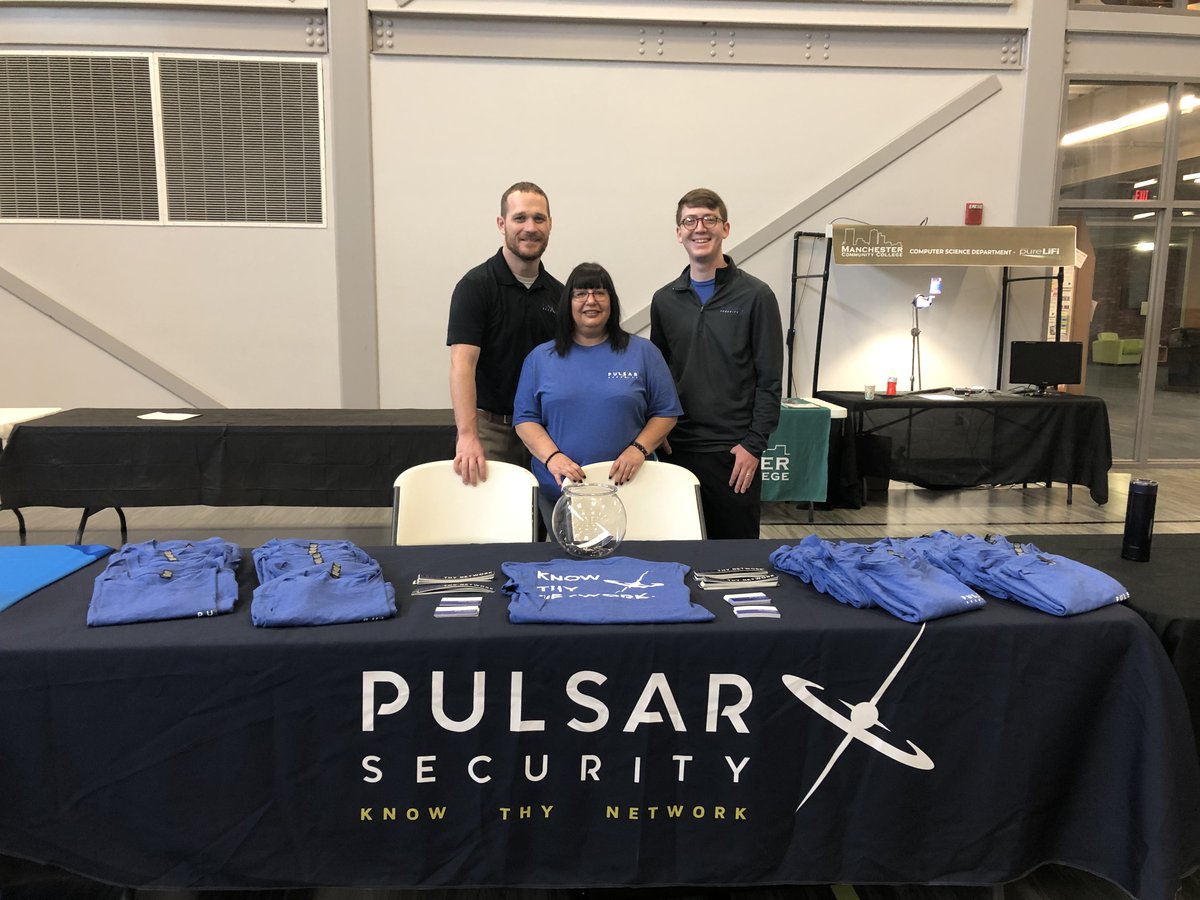PulsarSecurity's tweet photo. We had a really great time at the NH Cybersecurity Symposium yesterday, where Tim Connell delivered an outstanding keynote and we got to hear from other local cybersecurity experts. https://t.co/BFFpDZwBbt