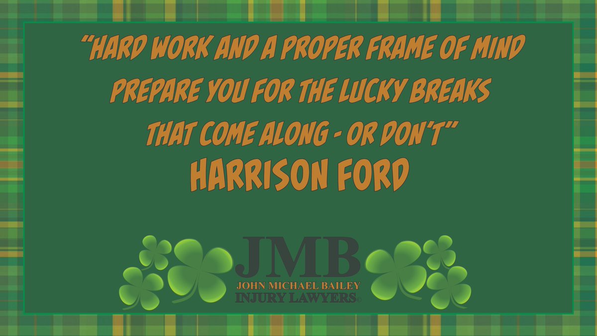 CallJMB's tweet image. March is the month of #luck! And we here at JMB are sharing our favorite tips on how to stay #lucky all month long! Let us know what your lucky charms are! And I mean it!