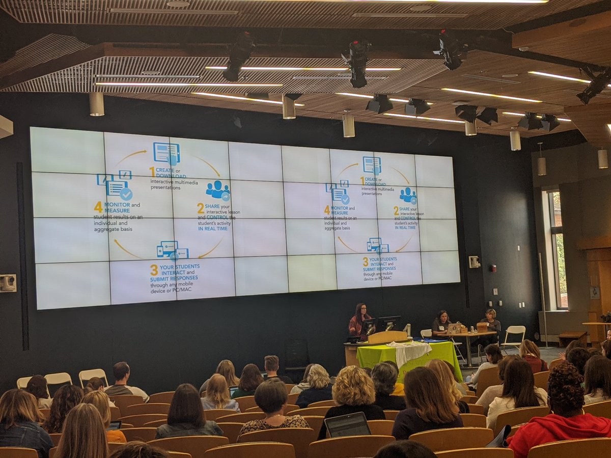 MrSiverioPD's tweet image. @GRAETCorg Start of the Demo Slam! @nearpod #EdTechRVA2020