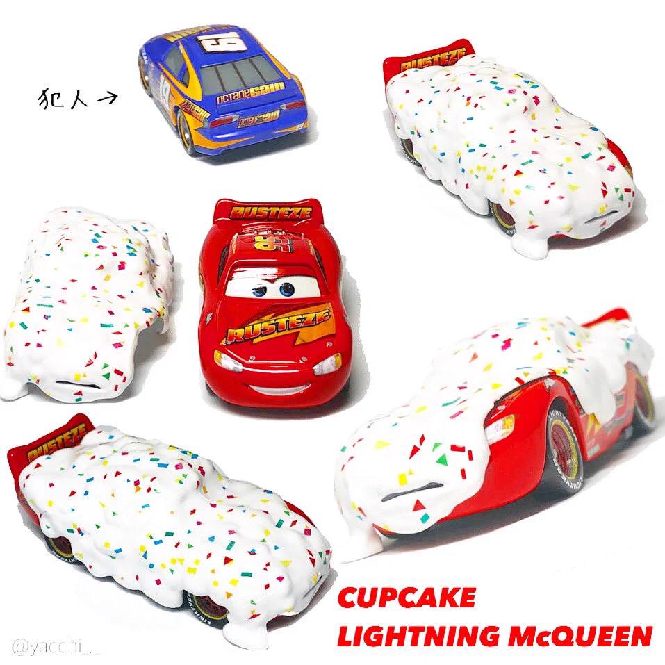 激レアモデル マテル カーズ ライトニング マックィーン カップケーキ yacchi@ミニカー垢 on X: 