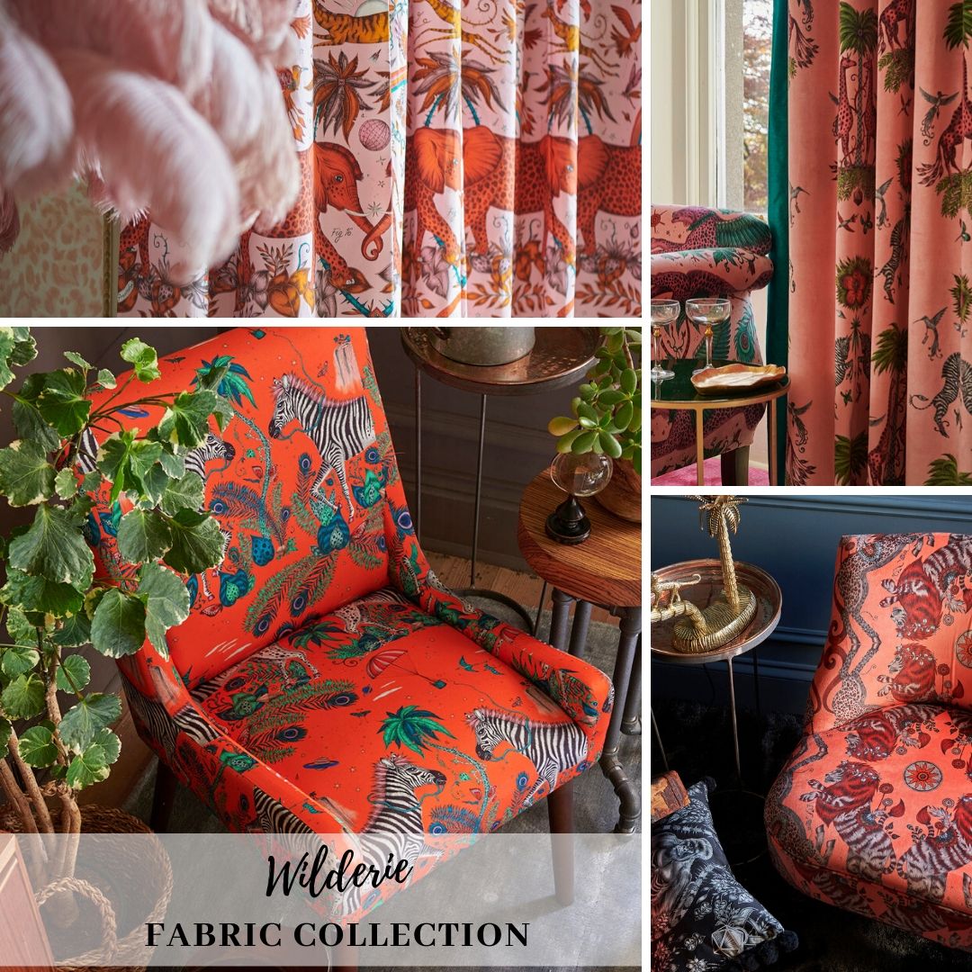 InteriorSurrey's tweet photo. New in to Interior Fabrics! Check out this gorgeous Emma J Shipley Wilderie collection. An inspirational fabric and wallpaper collection of travels from Africa to America via British fairytales, with an added touch of surreal fantasy and the unique beauty of the natural world. https://t.co/EQJBC1Eol5