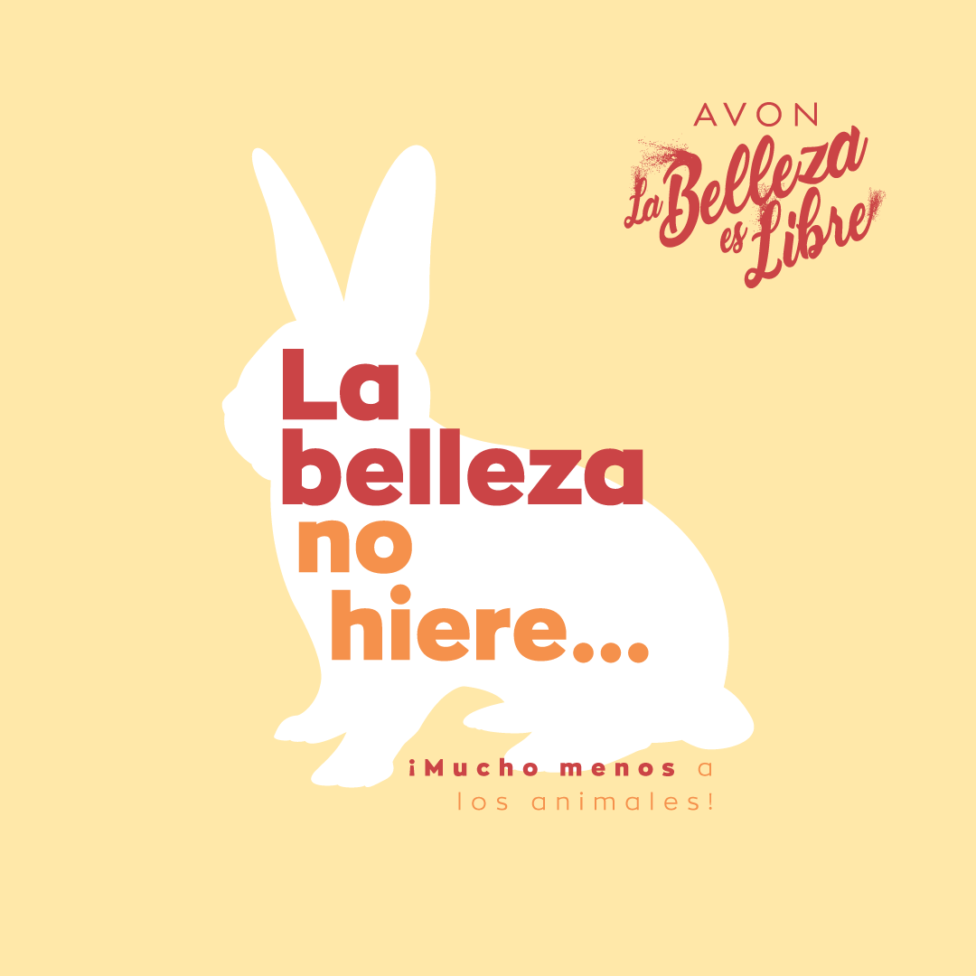AvonPeru's tweet photo. 🐰¡Y por eso le dijimos NO a las pruebas en animales desde hace 30 años!😍#AvonForAnimals #FelizMiércoles https://t.co/8DtZSPqVqc