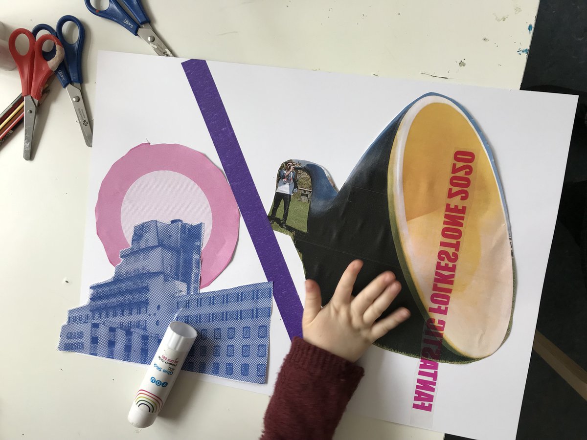 CreativeFstone's tweet photo. Check out these great images taken at last week's #Block67 family workshop! The young graphic designers played with layout, typography, photography, image and screen-printing to make Fantastic Folkestone posters! @CQ_folkestone. Next Block 67 workshop: https://t.co/5O7RVRaXgA https://t.co/8VORMomkOw