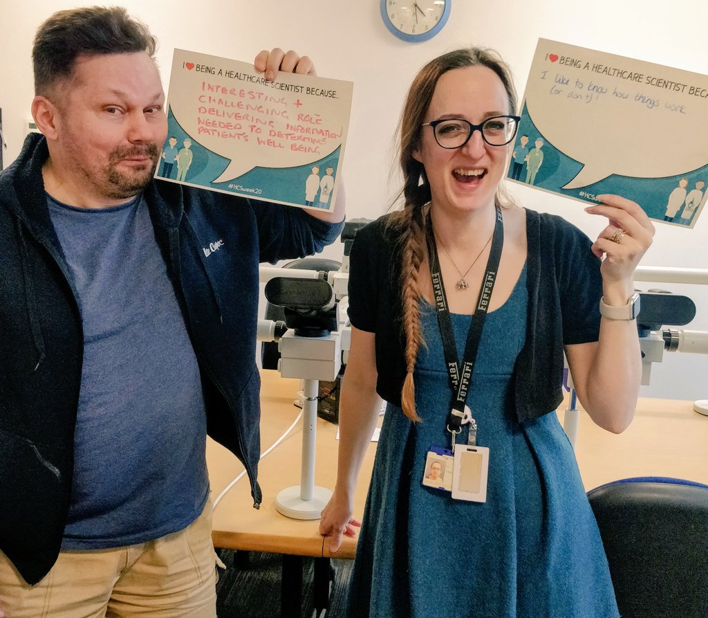 ClairecCameron's tweet image. We we love being a Healthcare Scientist 👍💉🧬🧫🧪🔬👩‍🔬
Celebrating Healthcare Science Week.
Meet Robyn Gunn Healthcare Science Manager,NHS Lothian and Matt Noel, Laboratory IMT Manager #HCSWeek20 @LothianHCS @YourNHSLFuture @IBMScience @IbmsLbb @gunn_robyn