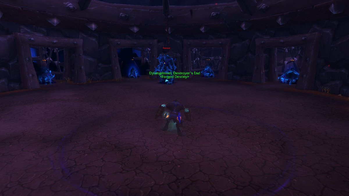 AntonioJ31's tweet photo. Happy #worgenWednesday Dylan is doing a deep dive into the Horrific Vision of Orgrimmar. Unfortunately lots of corrupted Orcs. #VisionsofNzoth #worgen #Ocrs #Orgrimmar. https://t.co/hbcXFxPs9O