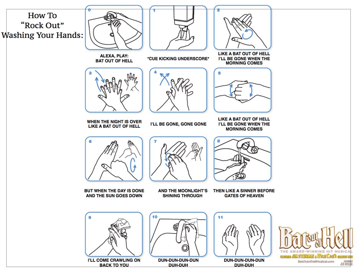 Everyone could use a good guide to washing your hands. Be smart, be healthy, be proactive in the health of those around and including you!

👏🏼🤘🏻🔥
