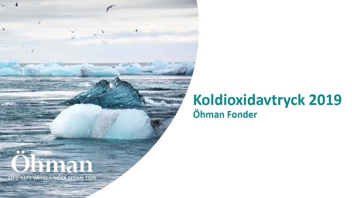 ohmangruppen's tweet photo. För sjätte året redovisar vi våra aktiefonders #koldioxidavtryck. Klimatfrågan är en av vår tids viktigaste miljöfrågor och vi vill underlätta för investerare att väga in #klimathänsyn i investeringsbesluten. #ÖhmanFonder @Ohmangruppen 🌍💰https://t.co/8tCeS3dxsI https://t.co/NihiPuMmA0