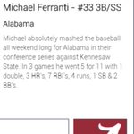 Photo by Bama Club Baseball (@AlabamaClubBSB)