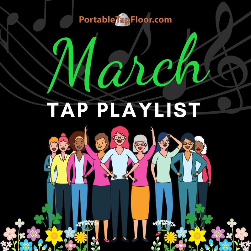 TerrenceTaps's tweet image. Women have had such a big impact on the worlds of both tap dancing &amp;amp; music. This playlist celebrates their musical genius while giving you a great way to "tap into Spring".  #tapdance #tapsongs #tapmusic #womeninmusic #womenshistorymonth
portabletapfloor.com/blogs/the-port…