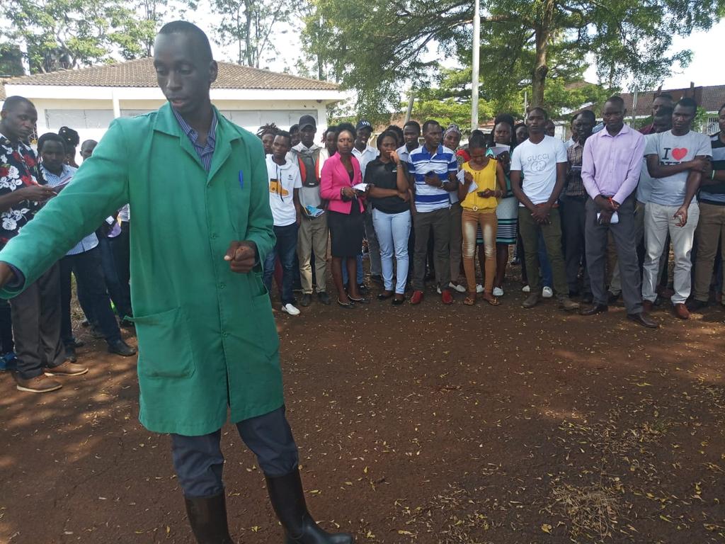 Kalroseeds's tweet photo. On going training for Chuka University, Meru Agriculture Education and Extension 4th students.
@kalromkulima @ChukaUni @fnguthi @KazaliwaJ https://t.co/FSgxhfkWN4