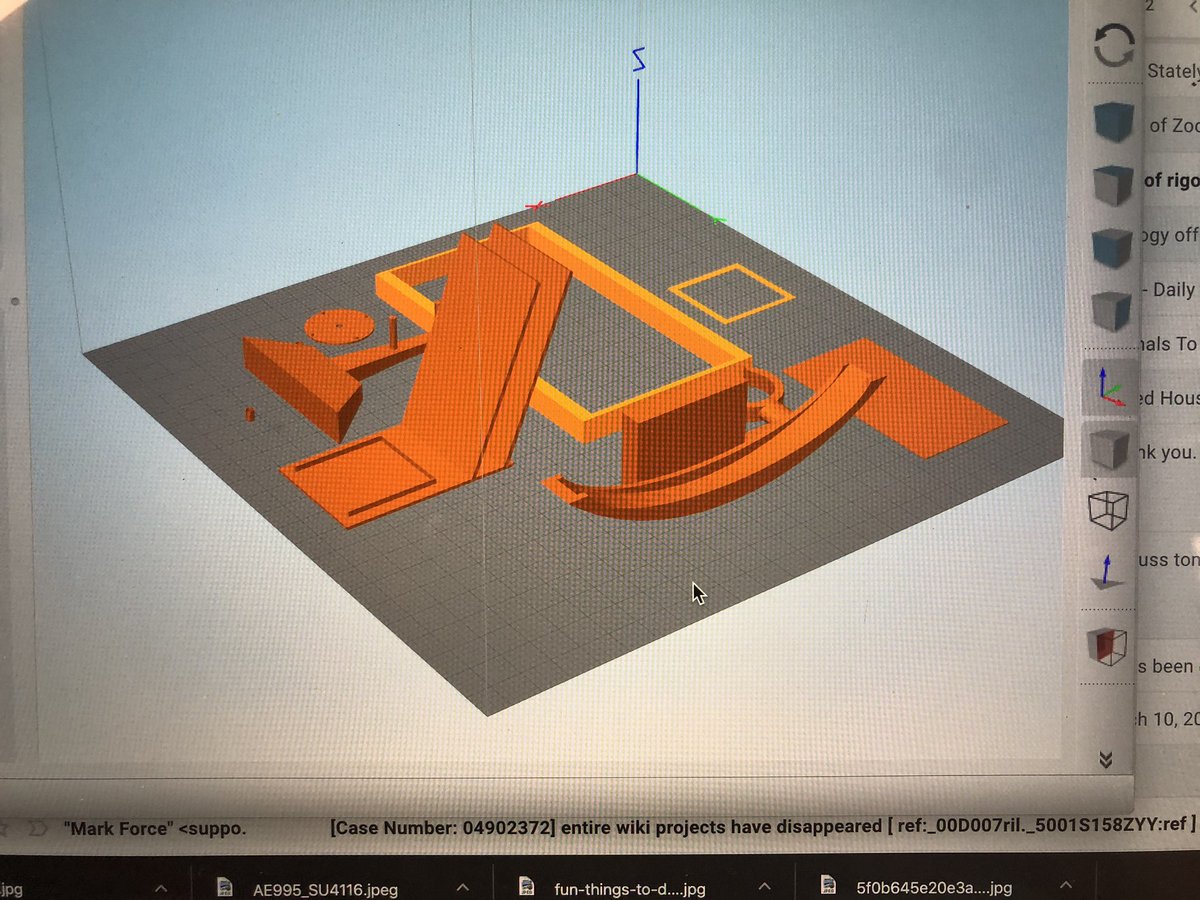 Churned out 3D prototypes galore last night on the <a href="/re3Dprinting/">re:3D</a> #gigabot for our #Kinkaidms 7th grade technology 3D design project. <a href="/KinkaidSchool/">The Kinkaid School</a> #onekinkaid