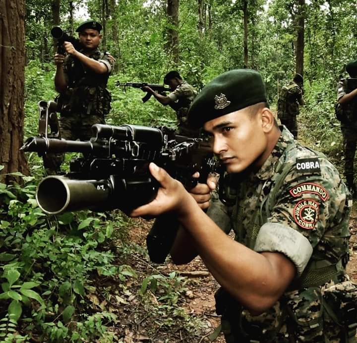 thedefencewatch's tweet photo. League of the Extraordinary Fighters

#Para commandoes of Indian Army @adgpi 
#MARCOS of Indian Navy @indiannavy (Marine Commandoes)
#Garuna commandoes from Indian Airforce @IAF_MCC 
#Cobra commandoes from CRPF @crpfindia (Commando Battalion for Resolute Action) #LethalForces https://t.co/ox520d8imX