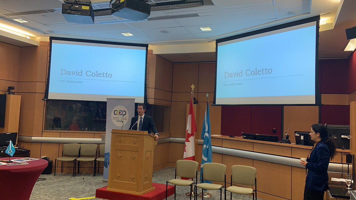 CoopCMC's tweet image. @Colettod nous présente les résultats de la recherche intitulée « La différence coopérative : la démocratie à une époque d’incertitude » @abacusdataca #devenezmembre #solutioncoop