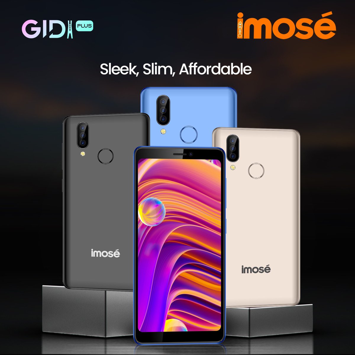 imosemobile's tweet photo. How do you define STYLE?

For us at Imose, the GiDi Plus is the definition of STYLE!

Thumbs up if you would love to get your hands on the most affordable smartphone now!

#ANewExperience
#GiDiPlus
#Style https://t.co/6RYzdmRuUb
