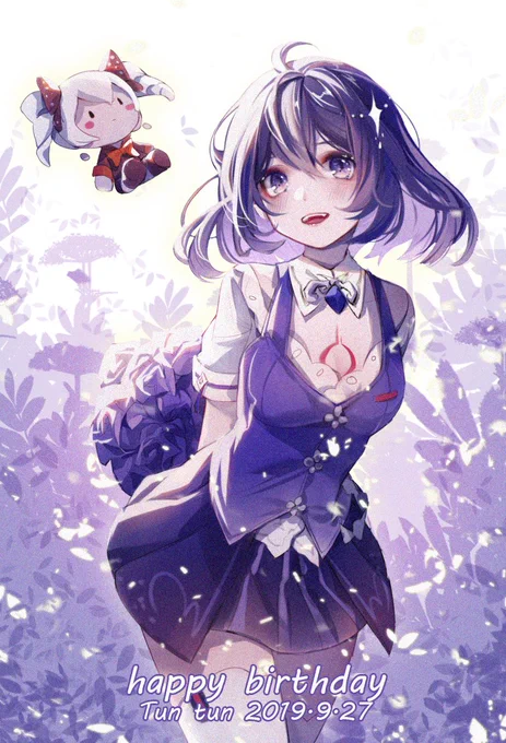 前の作品です! #崩壞3rd #布洛妮娅
 #希儿 #希儿·芙乐艾 