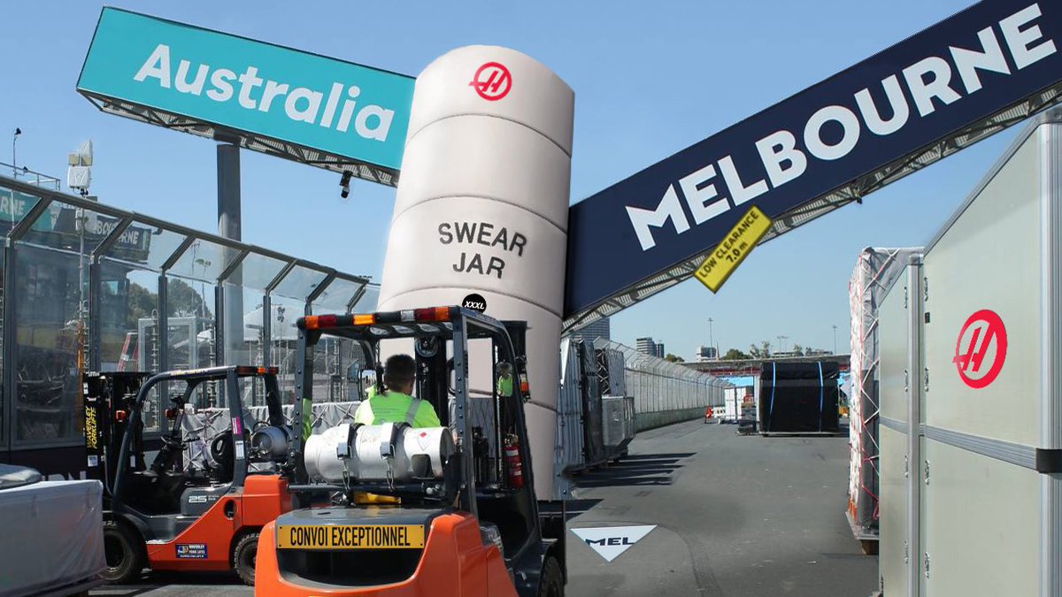 BanterSteiner's tweet photo. Oh for fuck sake! That fucking thing will be already half full even before it’s on its place. 😡

#AustralianGP #F1 https://t.co/6gKQQZM3Mh