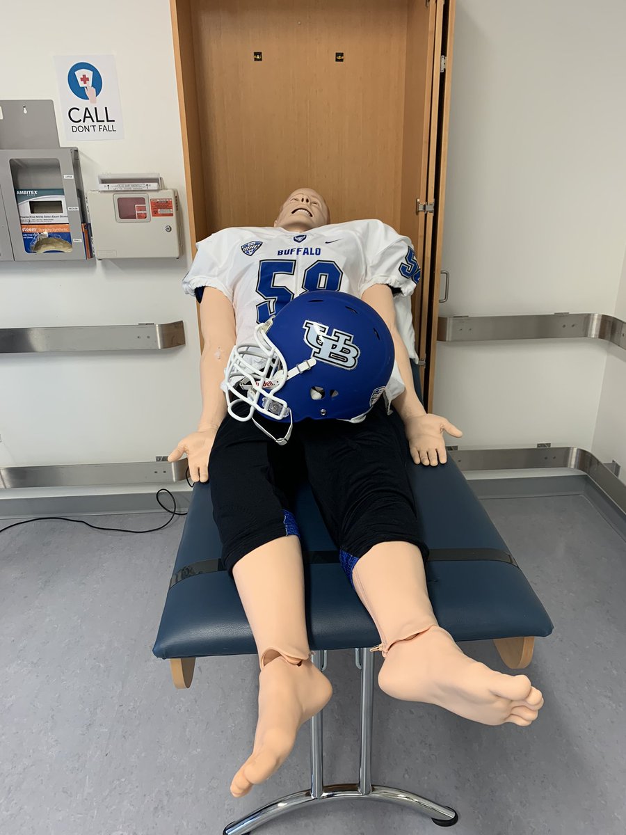 Buffalo_AT's tweet photo. Checkout our social media pages all day as the first-years participate in a high fidelity simulation at the Behling Simulation Center at the Jacobs School of Medicine and Biomedical Sciences! #UBuffalo #SPHHP #Simulation https://t.co/TxII5BhQ4j