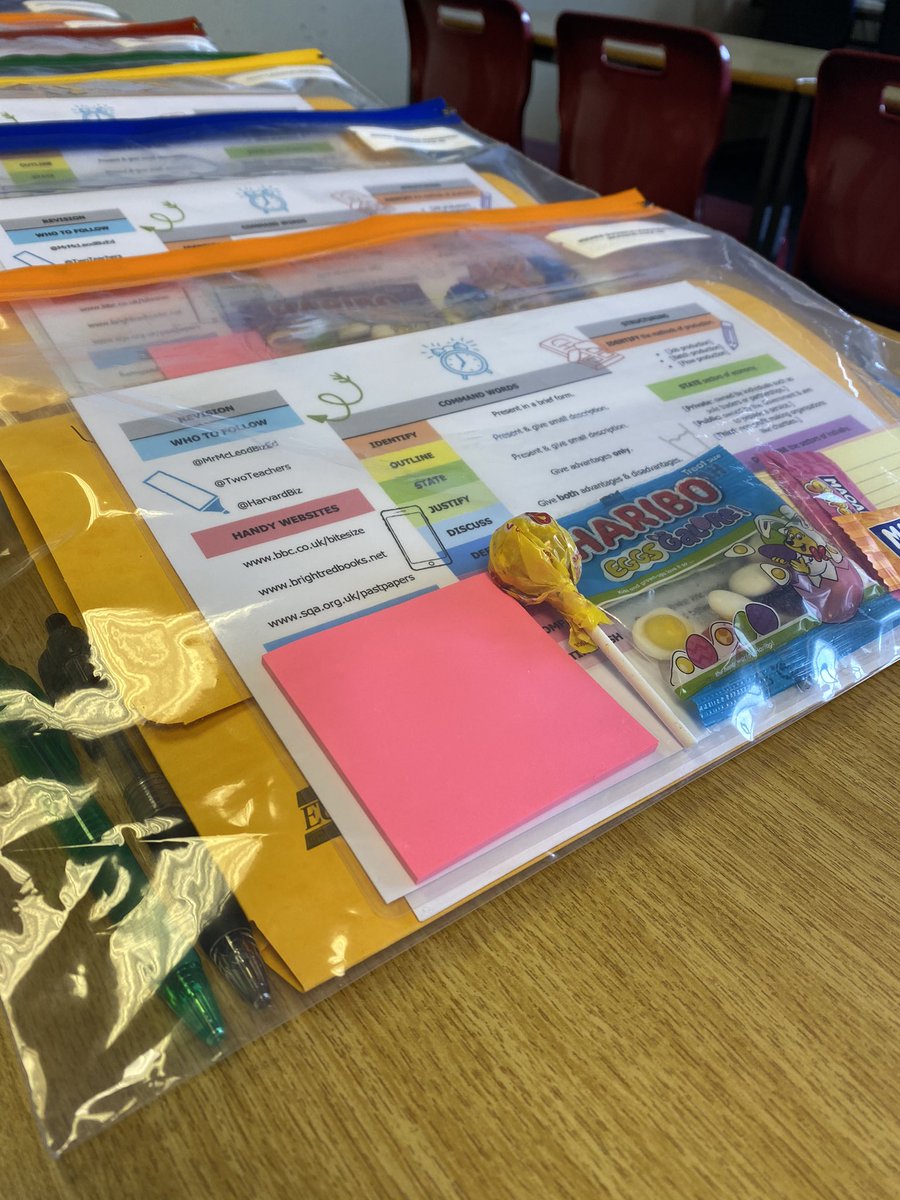 KHSBusinessEd's tweet photo. Weโve put together some N5 & H Business Management Revision Packs for our fabulous S5/6 this year to ensure the best chance of success in their upcoming exam! ๐ we hope our students love them as much as we do.. ๐ @KirkcaldyHigh #businessmanagement #revisionpacks https://t.co/PizlRLwLn7