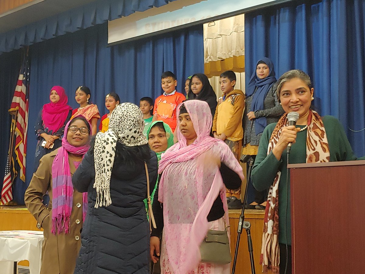 PS119x's tweet photo. @PS119x Celebrating our Bengali Students. Thank you to our wonderful parents. #making8great @District8Supt https://t.co/NfCQIxihgq