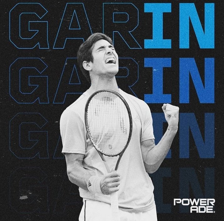 Cristian Garin tweet media