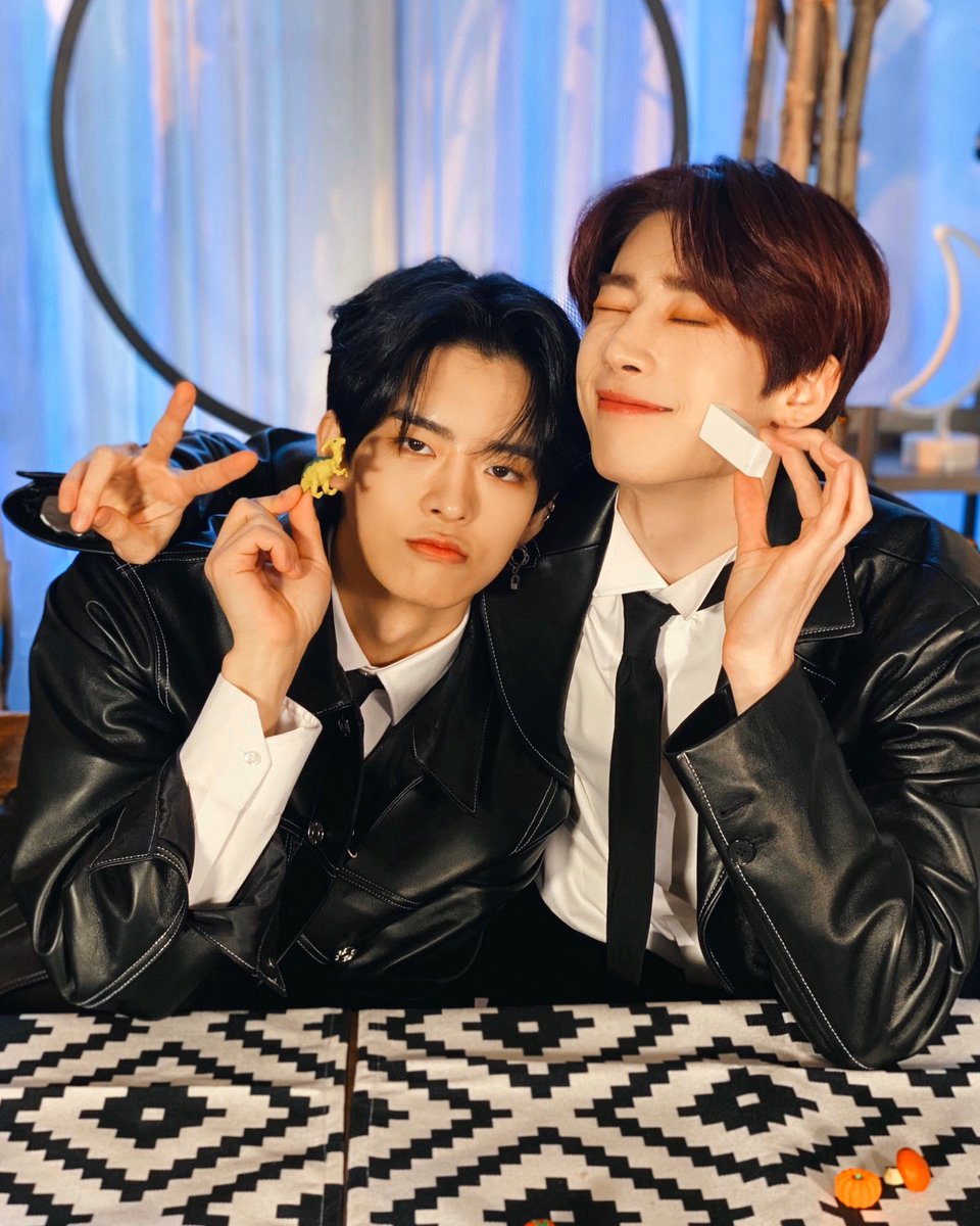 VICTON1109's tweet photo. 🐿🦊💛💙 https://t.co/He1daILbS3
