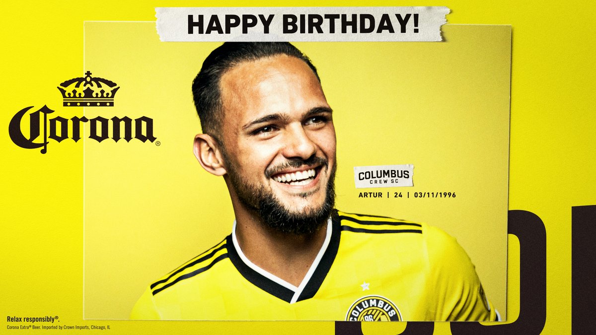 ColumbusCrew's tweet photo. Have a Happy Birthday, @arturl33! https://t.co/zmhSGlUGXS