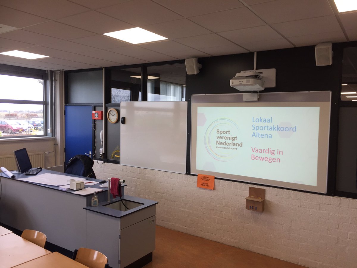 Vandaag mijn laatste themabijeenkomst als #sportformateur. Thema Vaardig in Bewegen voor #sportakkoord <a href="/gemeentealtena/">Gemeente Altena</a>. Dank voor de gastvrijheid <a href="/AltenaCollege/">Altena College</a>