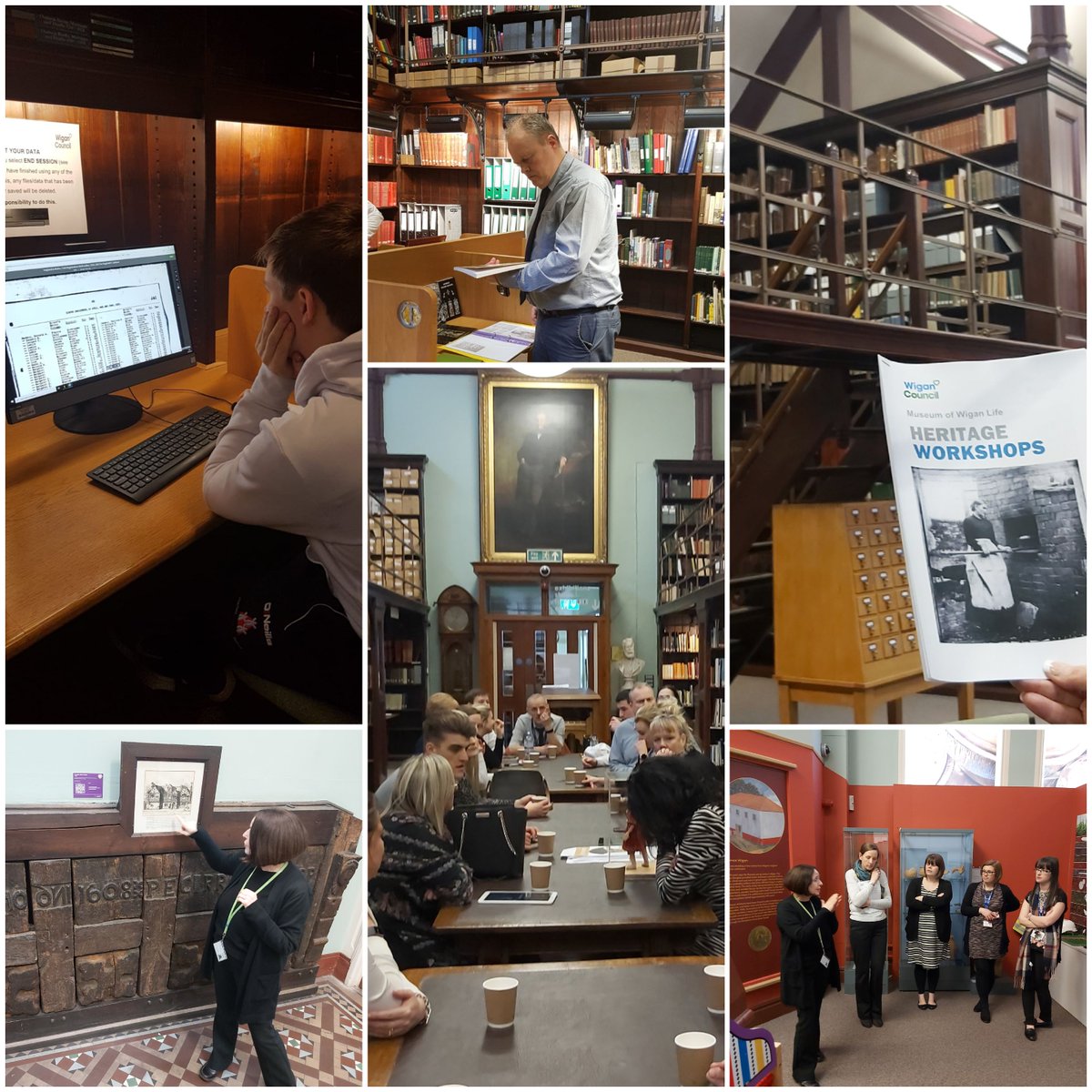 Westfield staff enjoying the twilight training at the brilliant 'Museum of Wigan Life'. 
How lucky we are to have such a wonderful resource in Wigan! We can't wait to bring the children soon. 😃📖👍<a href="/WiganCouncil/">Wigan Council</a>