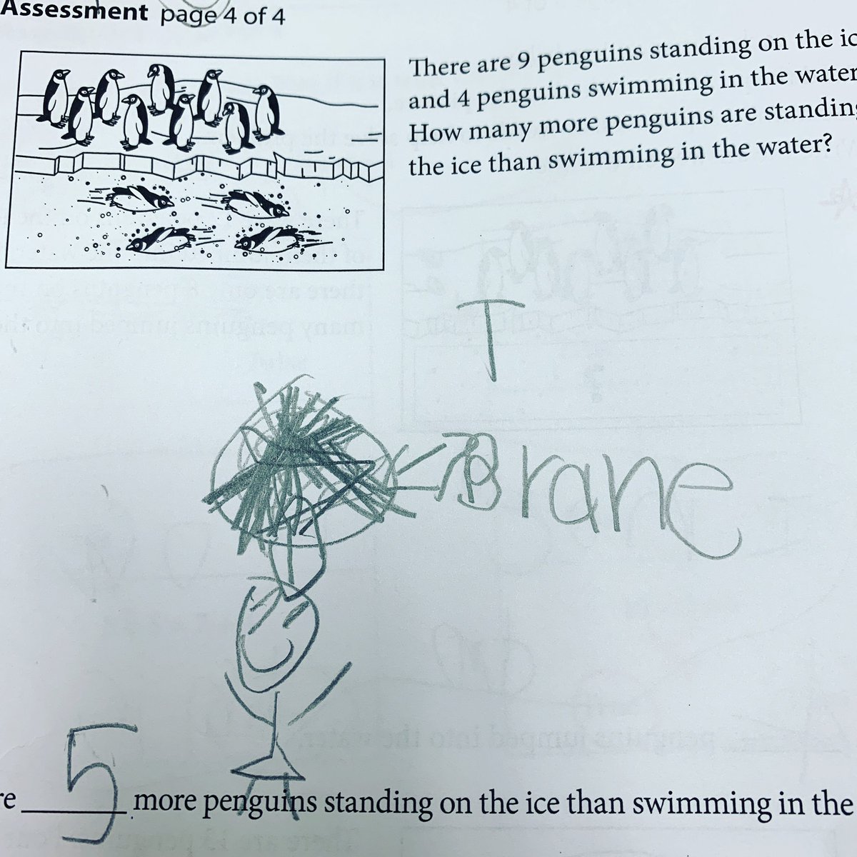 When told to show their work...first graders always come through!! <a href="/PalmerLakeElem/">Palmer Lake Elementary</a>