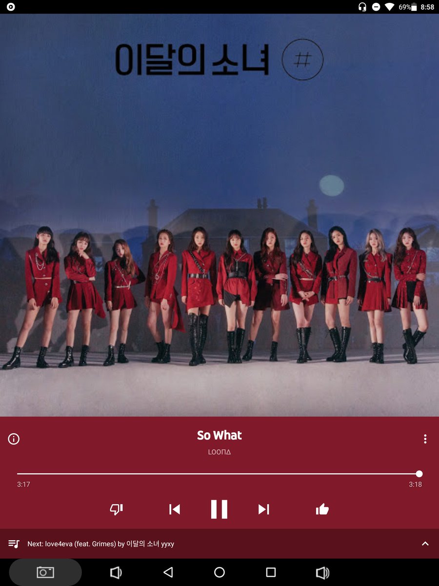 talk2gyu's tweet photo. still streaming #SoWhat on youtube, naver tv, spotify, and youtube music :D
#OrbitStreamer #μ΄λ¬μμλ
#LOONA https://t.co/EmFr82xsUm