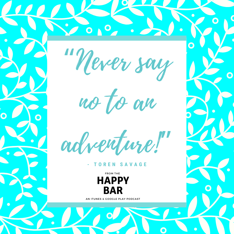 ImprovUpdates's tweet photo. “Never say no to an adventure!” - Toren Savage

From "The Happy Bar" Podcast with Israel Savage. 

SUBSCRIBE NOW on iTunes and/or Google Play.

Join Our Private Facebook Group to ask us questions:  https://t.co/j4ASG8bklG https://t.co/GYZxTcQ3Ww