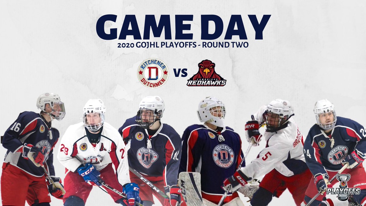 JrBDutchmen's tweet photo. It’s #GAMEDAY!
🆚 @redhawks_jrb
📍 Kinsmen - The Aud
⏰ 8:00PM
🐦JrBDutchmen
📺 HockeyTV
🏆Round 2, Game 1
#KitchenerDutchmen #GOJHL #GoDutchiesGo https://t.co/eBmFfLzIIg