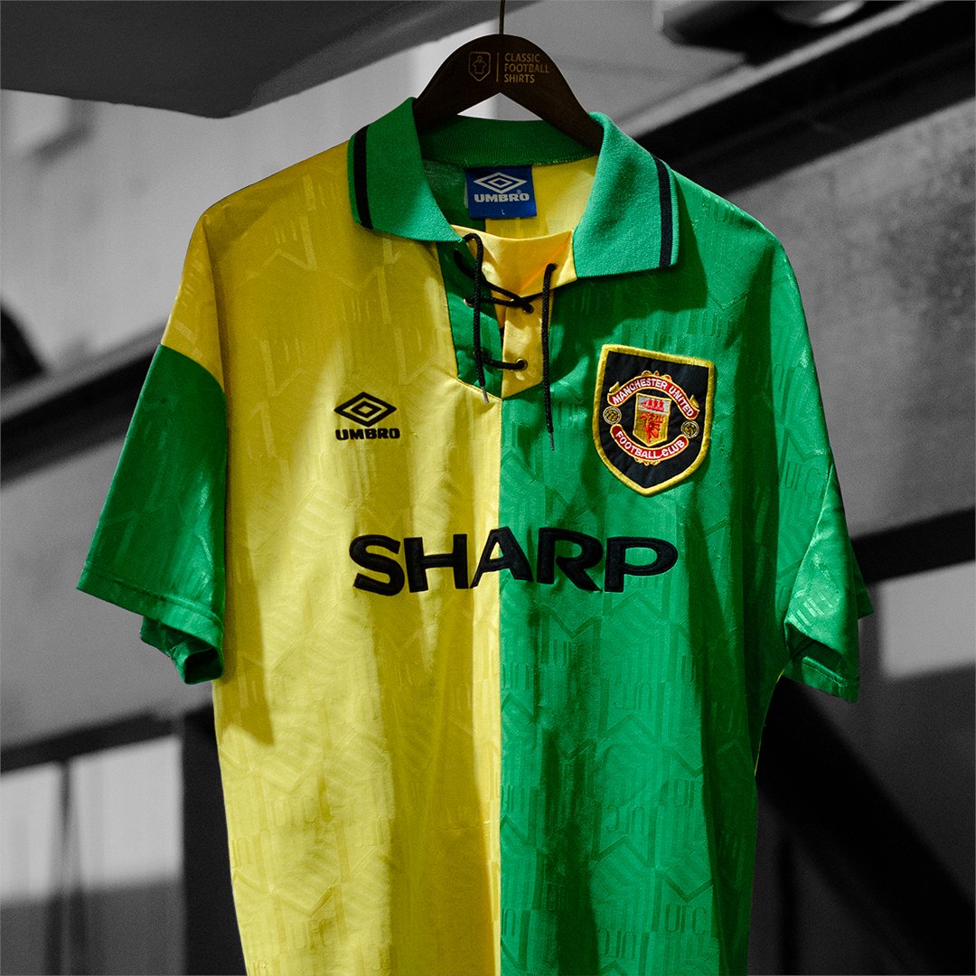 Classic Football Shirts Request Wednesday What About Half And Half Shirts Here Are Some Of Our Favourite Shirts With The Half And Half Design Can You Think Of Any Other