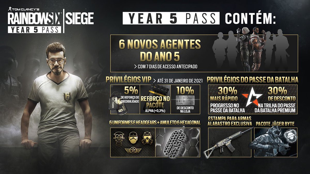 DannMattos_'s tweet photo. Season nova e você sem o season pass?! 
Seus problemas acabaram!
Se liga no sorteio:

Para concorrer:
- Estar seguindo a @furiagg e o time de R6:
@DannMattos_ 
@Highs_r6
@MiraacleR6
@bersafps
@BmHfps
@fredQxfps
@MauroR6S
@Martins__Arthur
- Dar RT nesse tweet.

Resultado 20/03. https://t.co/LeqFZGLrk6