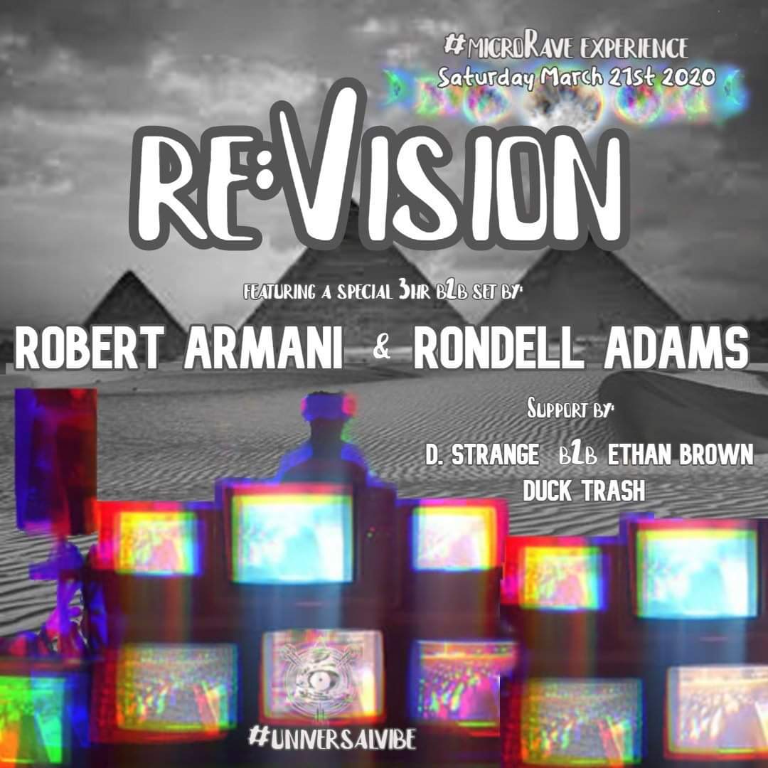 EDMat40plus's tweet image. In just 10 short days Rondell Adams &amp;amp; Robert Armani invade Indianapolis and takeover the stage at Healer.

The doors open at 9pm, admission is $10, and this is an all ages event.

#microRAVE #univeralvibe #indy #indianapolis #underground #techno