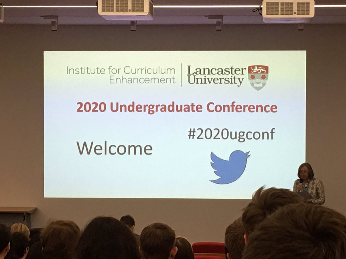 Library_Lesley's tweet photo. Excited to be at the inaugural 2020 undergraduate conference @LancasterUni #2020ugconf https://t.co/1UYyZVXAC9