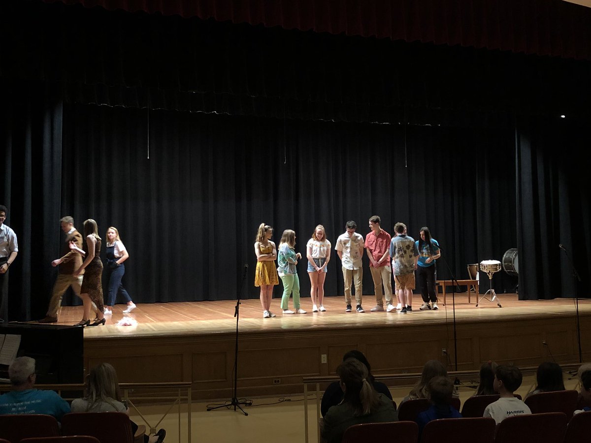 Teaser at the primary and elementary school today for the Friday night cast!