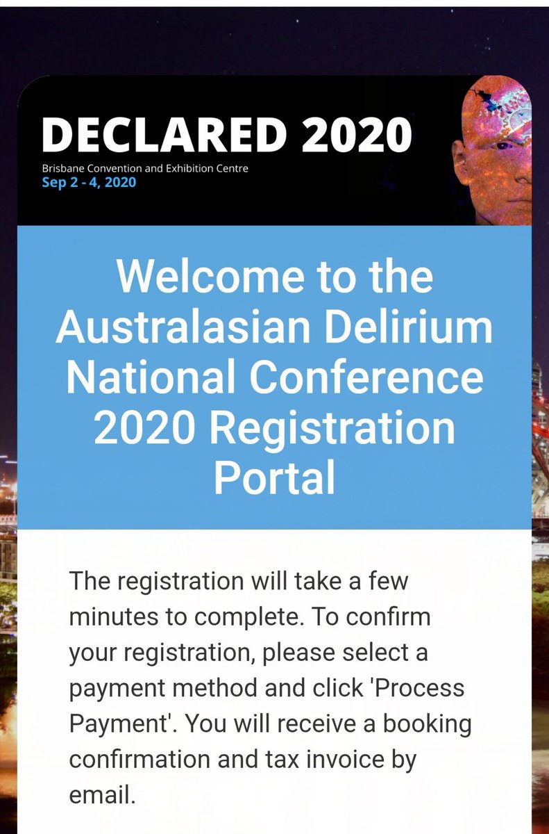 ajjuss's tweet photo. #WDAD2020 #deltropics Early bird registrations open for the #declared2020 conference https://t.co/GhgCtMnubV @andyteodorczuk @GideonCaplan @EelesEamonn @Courtney_AnneB @AlisonMudge @iDelirium_Aware @AmerDelirium Abstracts submission currently open. https://t.co/bITfOaQrdn