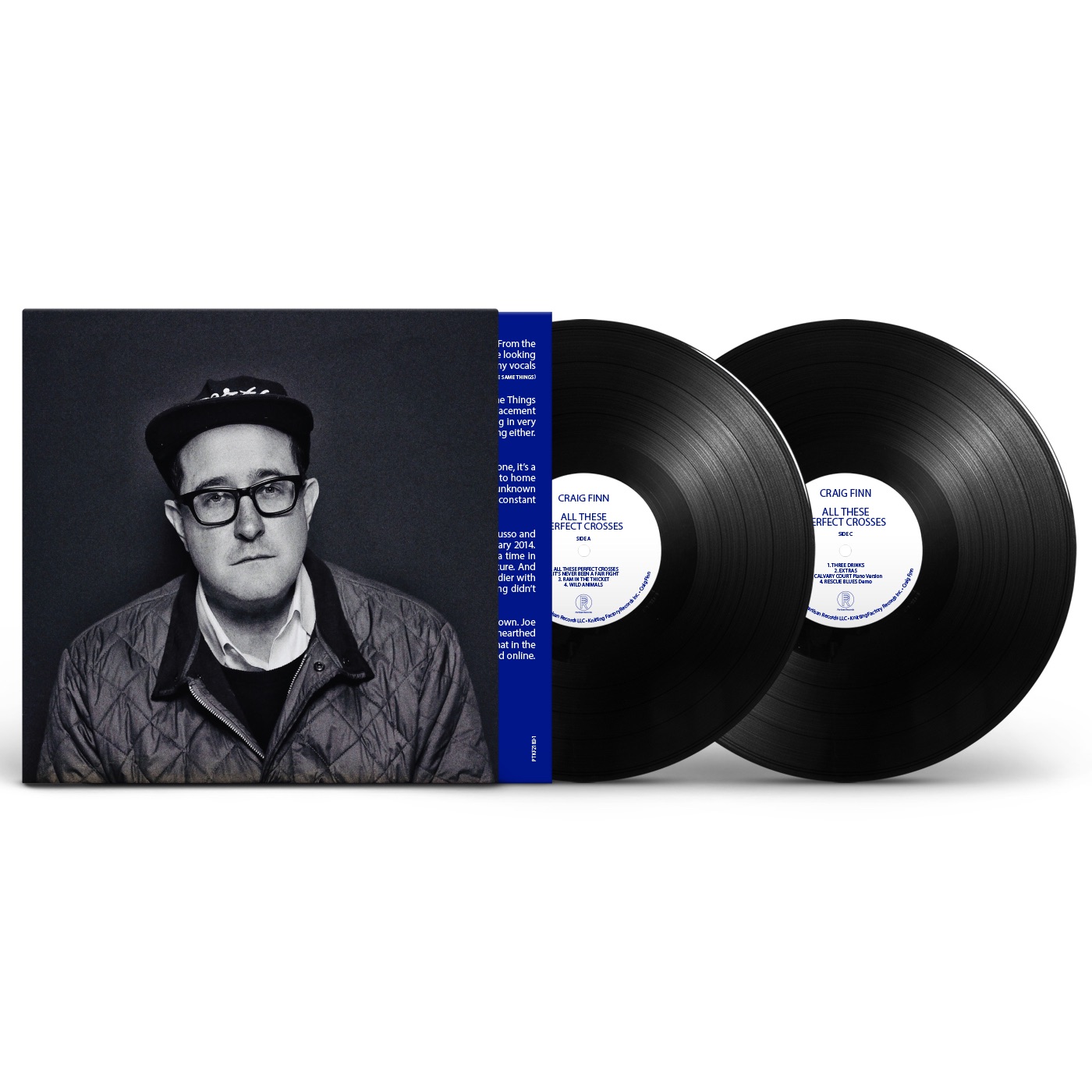 Craig Finn on X: Back from London! I wanted to tell you about All These  Perfect Crosses - 2xLP set out 4/18 for @recordstoreday via  @partisanrecords. All songs I really love, they