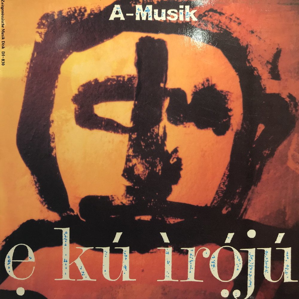 HMVrs_kichijoji's tweet photo. 【3/7(土)日本のロック/ポップス廃盤中古レコード・メガトンセール】

＼オススメ！／

◆A-MUSIK/E KU IROJU(DI830)
【盤質】B 
【 JPN FREE,AVANT'84/工藤冬里/INNER/BOOK無し】￥4,800+TAX

BUY⇒https://t.co/M5NugxhMhl

出品アイテムリスト⇒https://t.co/Lf7VQvijCt
#AMUSIK https://t.co/kx4D3Yn6kT