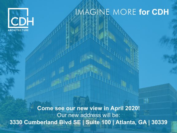 CDHPartners's tweet photo. April 2020! CDH has a NEW view!#ImagineMore #CDHpartners #Atlanta #CDH #architecture #interiors #architect #interiordesign #moving #Arch #CityView #OfficeSpace #newoffice #atlanta2020 #Atlantaoffice https://t.co/330WIF88j5