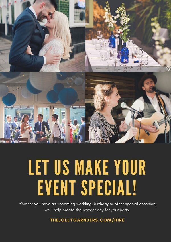 Got an upcoming special occasion? We'll help make your event special. buff.ly/2VVjwjs #birthday #weddings #events #Earlsfield #Wandsworth