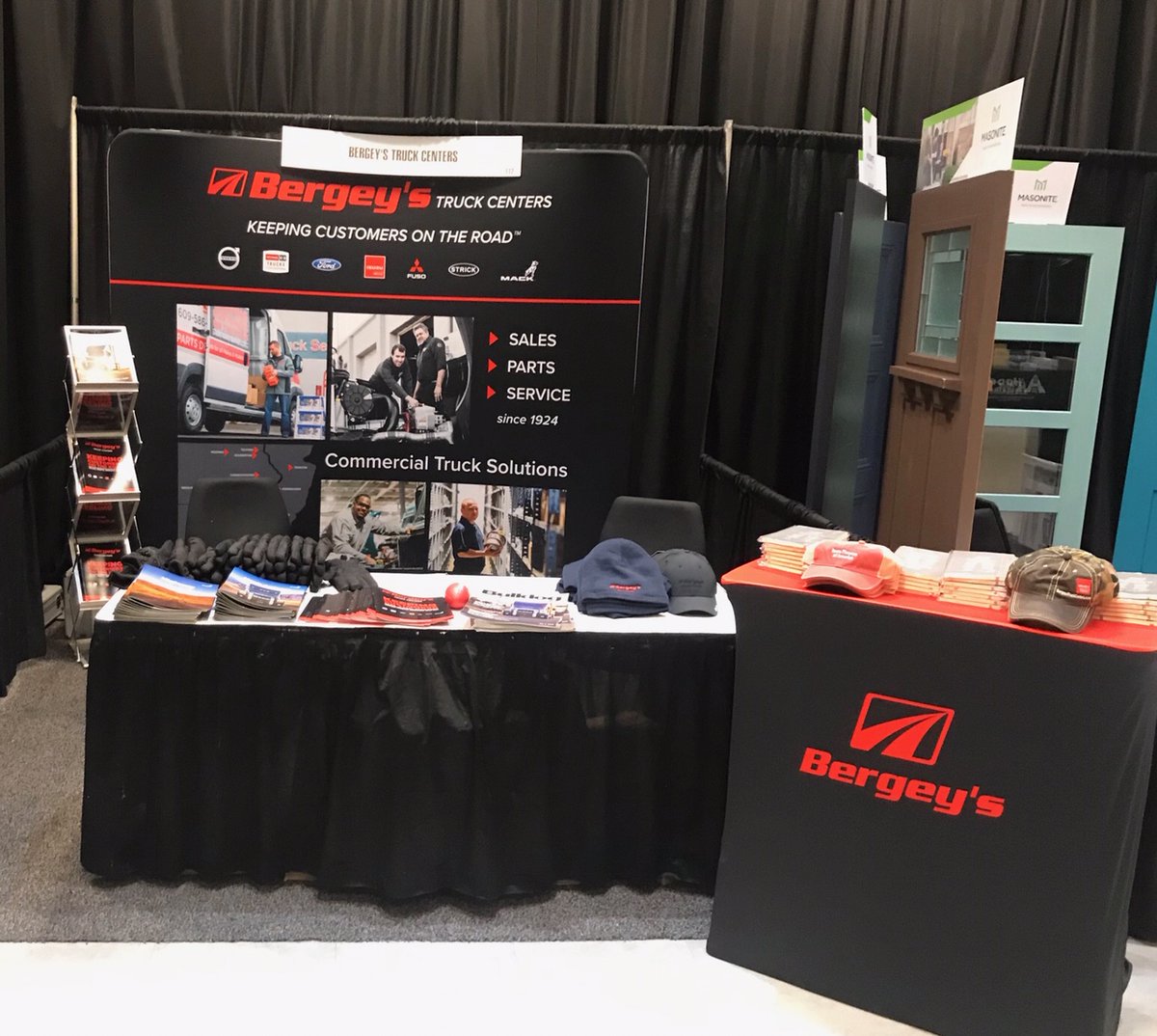 BergeysUSA's tweet photo. David Giandomenico and Richard Kane are at the IDEAS Show 2020 Booth #112 in Valley Forge today until 4:30 representing #BergeysLeasing. Our customer #PRSCO invited them to repreesnt the TransportationIndustry and we want to give them a huge thank you. @MackTrucks https://t.co/1XO6oZCg9v