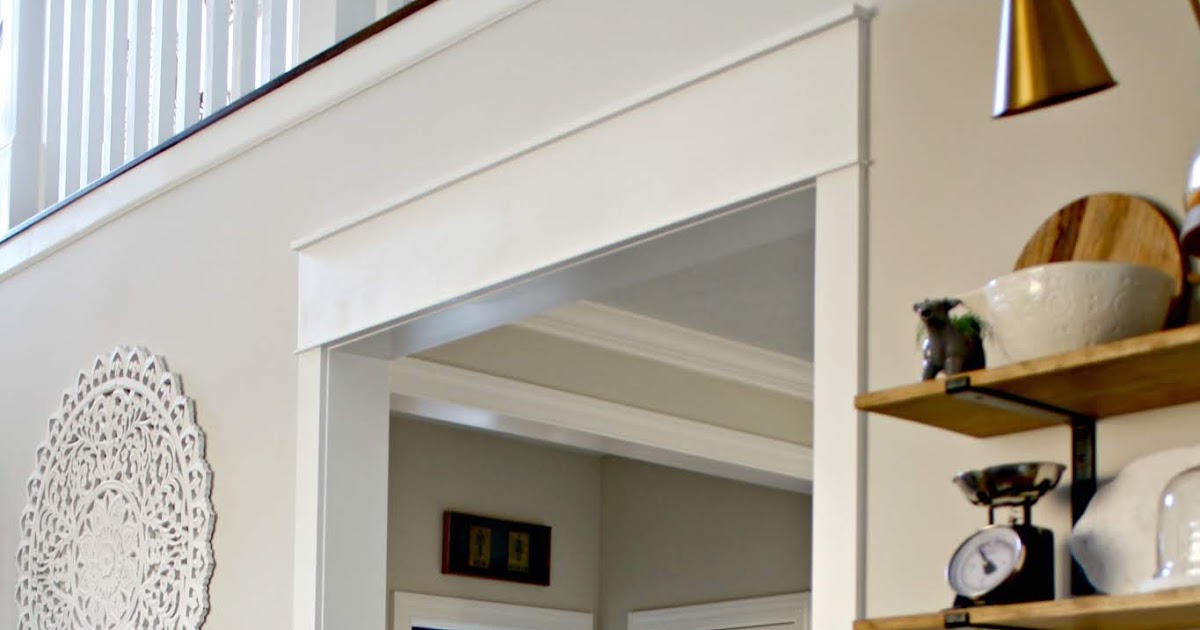 A small doorway update that adds a ton of character! thriftydecorchick.com/2020/02/a-smal…