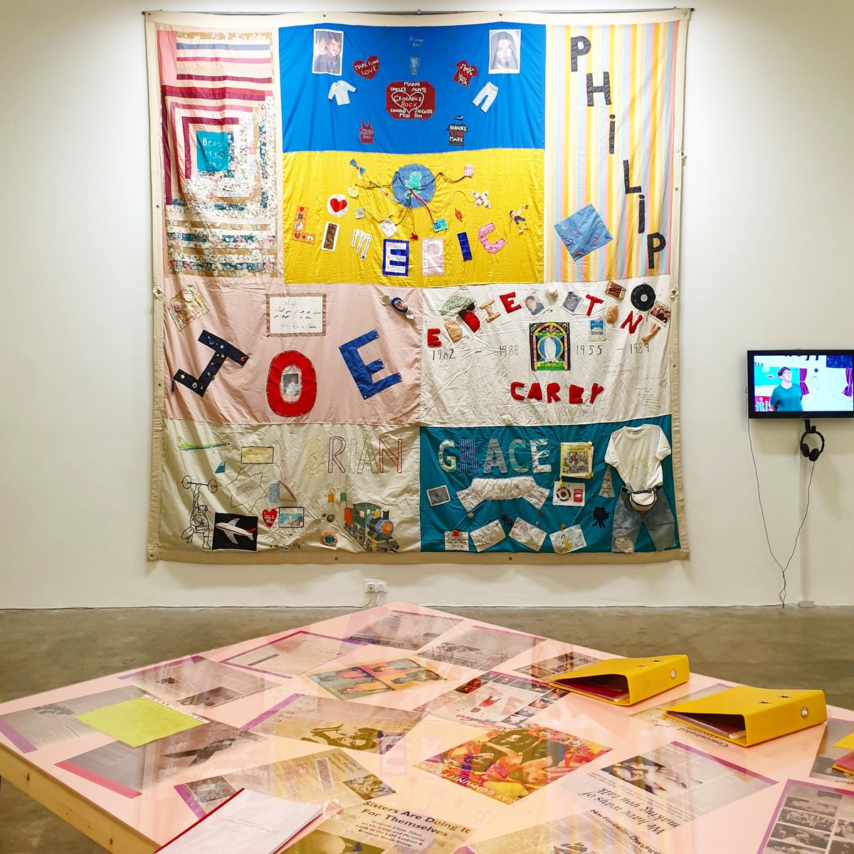 dublinartlife's tweet photo. The @projectarts 'QUEER-IN-PROGRESS. TIMELINE.' is a public collective-participatory project on lesbian, female, transgender & feminist activism & history! To submit a zine, news clip etc. Contact #ProjectArtsCentre - On til 21st March. https://t.co/mMPFBkZER0 #dublinartlife https://t.co/WP3QrnD7XZ