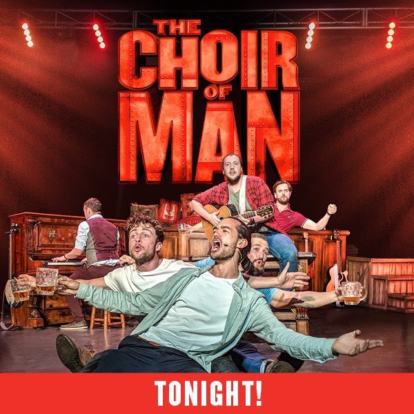 TONIGHT the biggest party comes to Broken Arrow! Come see The Choir of Man at the Broken Arrow PAC March 11! Tix ow.ly/6xI550ypc3G