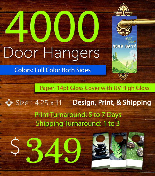 kooldesignmaker's tweet photo. 4000 Door Hangers Only $349.
Color :  Full Color Both Sides
Paper : 14pt Gloss Cover with UV High Gloss
Design Printing &amp; Shipping 
Print Turnaround: 5 to 7 Days
Shipping Turnaround: 1 to 3 https://t.co/wcLtRUtrqZ